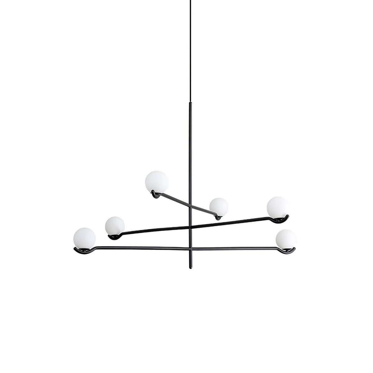 Bora lampă suspendată minimalistă din sticlă