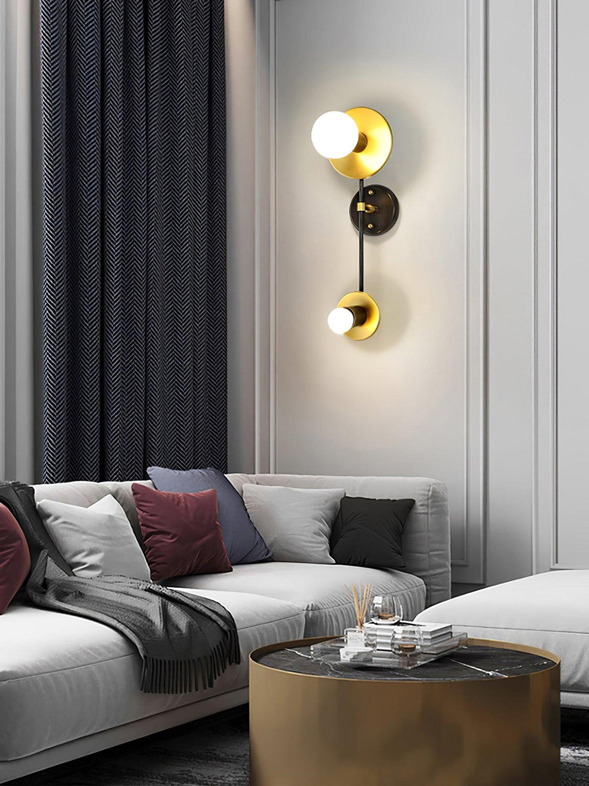 Balance aplică de perete din marmură Premium Elegance Scale