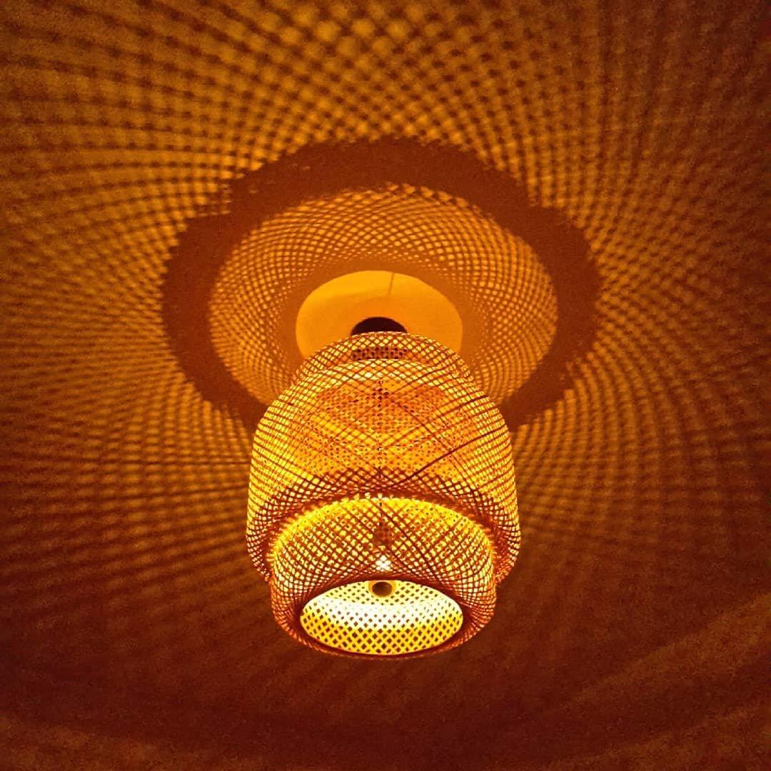 Bove lampă suspendată retro, vintage