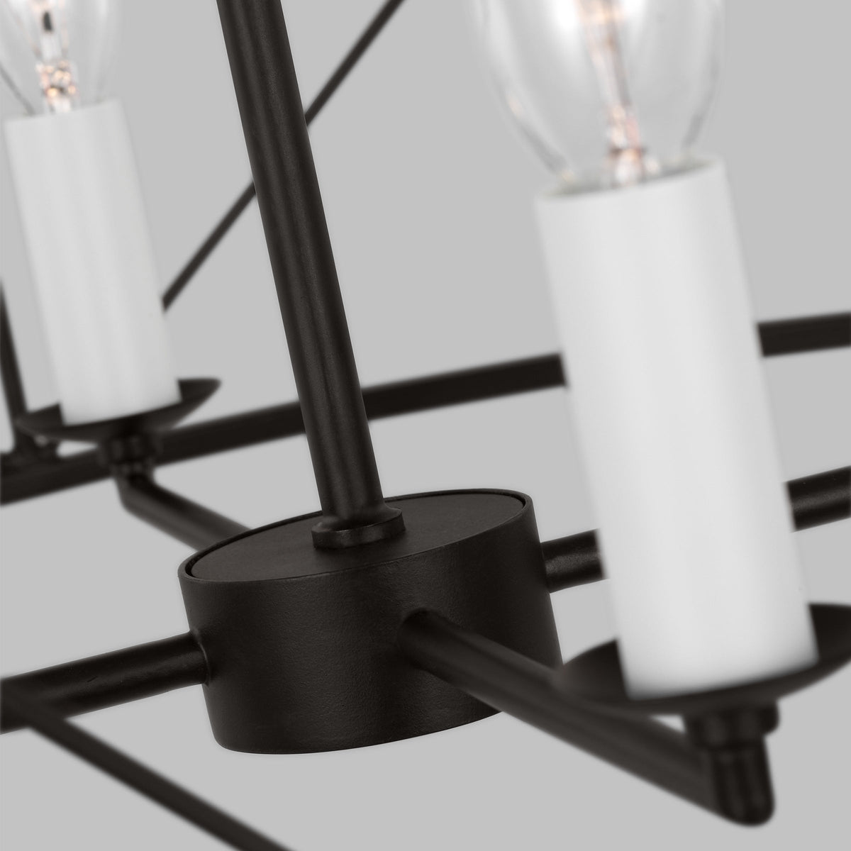 Waegnuvyu candelabru din metal, modern, minimalist, vintage, industrial, în formă de lanternă