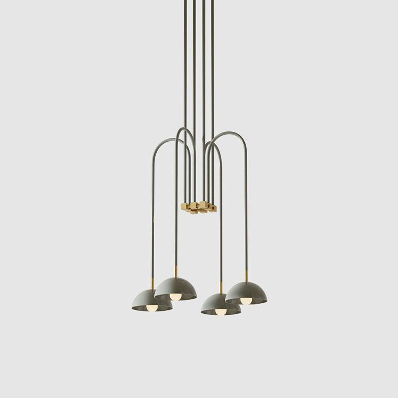 Blikuvyh candelabru Vintage industrial Atelier din alamă