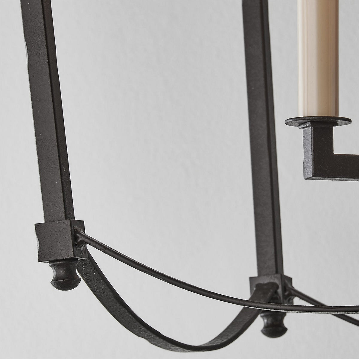 Xenuvyu lampă suspendată neagră din metal, modernă, minimalistă, industrială, în formă de lanternă