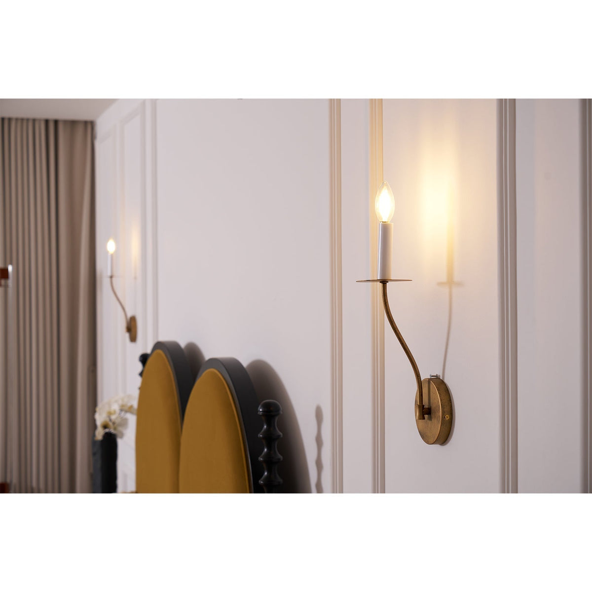 Eirikuvyh aplică de perete din metal, modernă, minimalistă, vintage, industrială