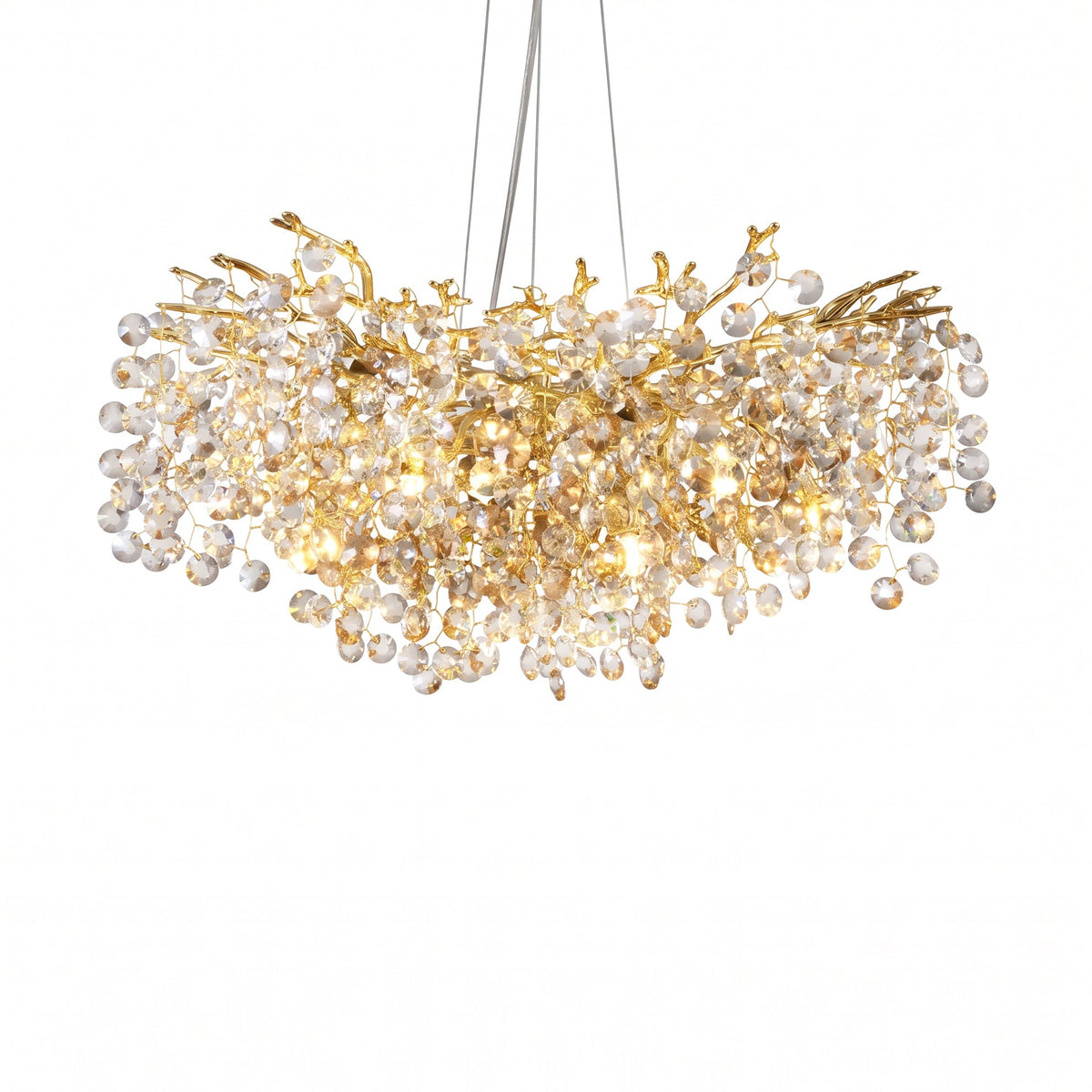Loxhurst candelabru de cristal