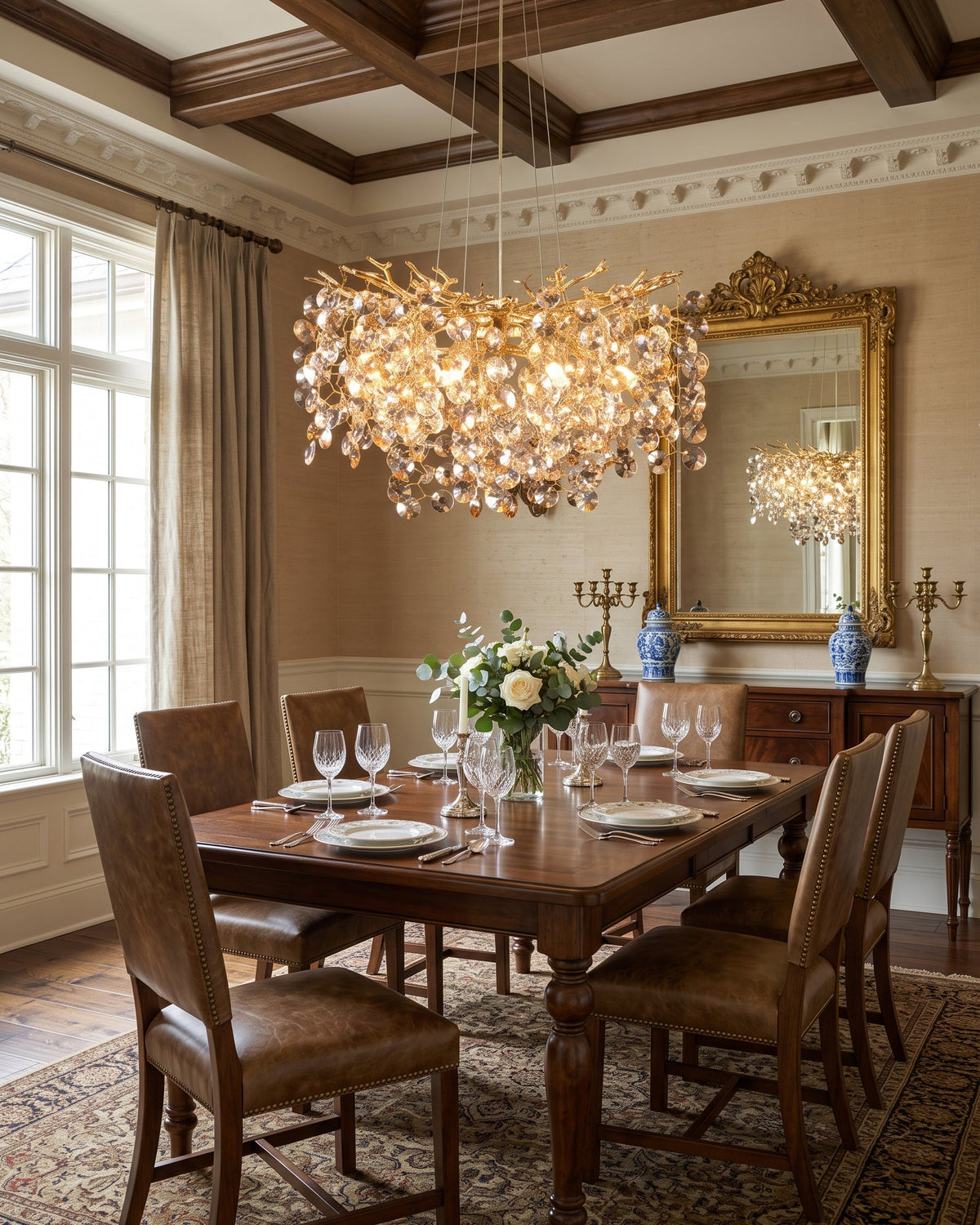 Loxhurst candelabru de cristal