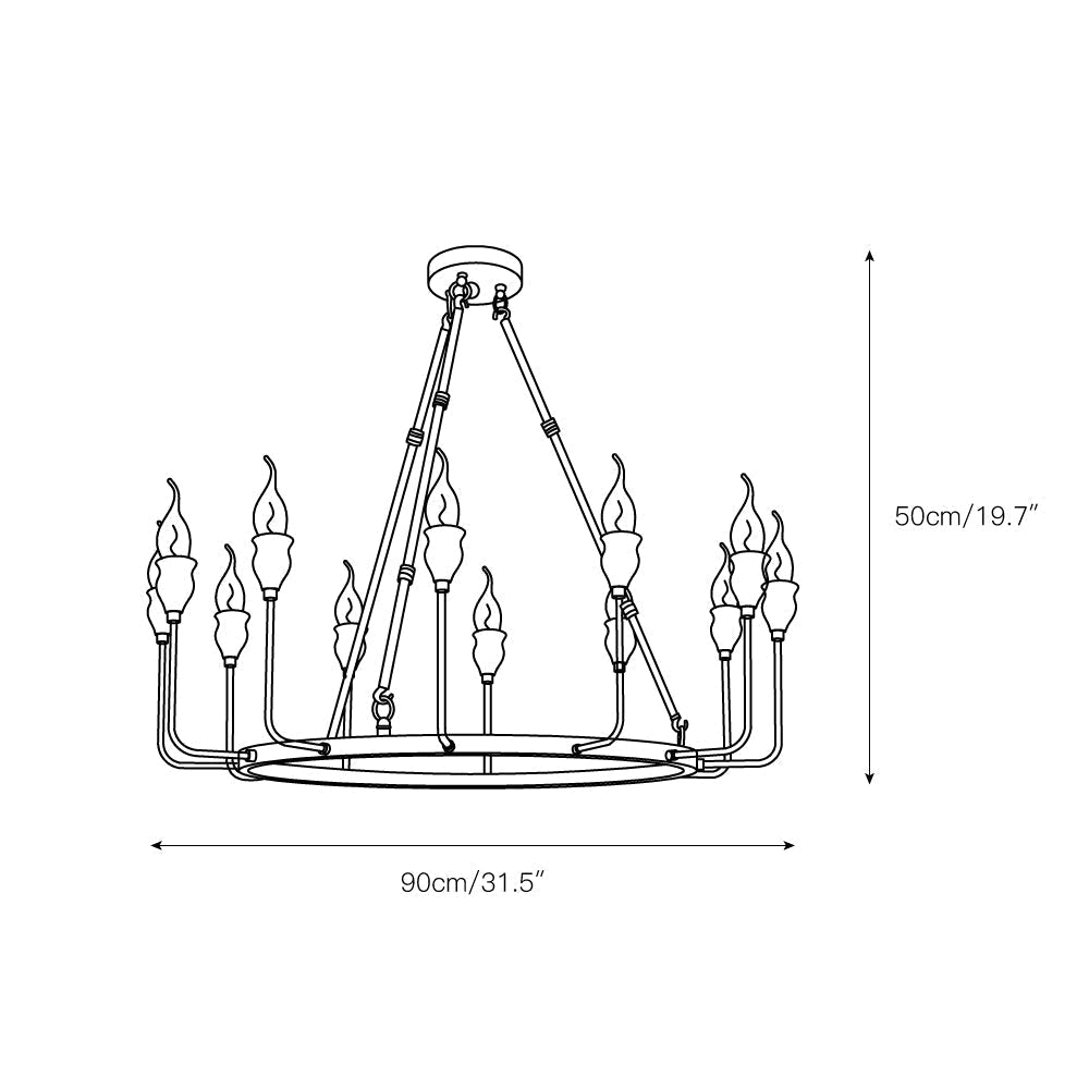 Mirerine Candle candelabru