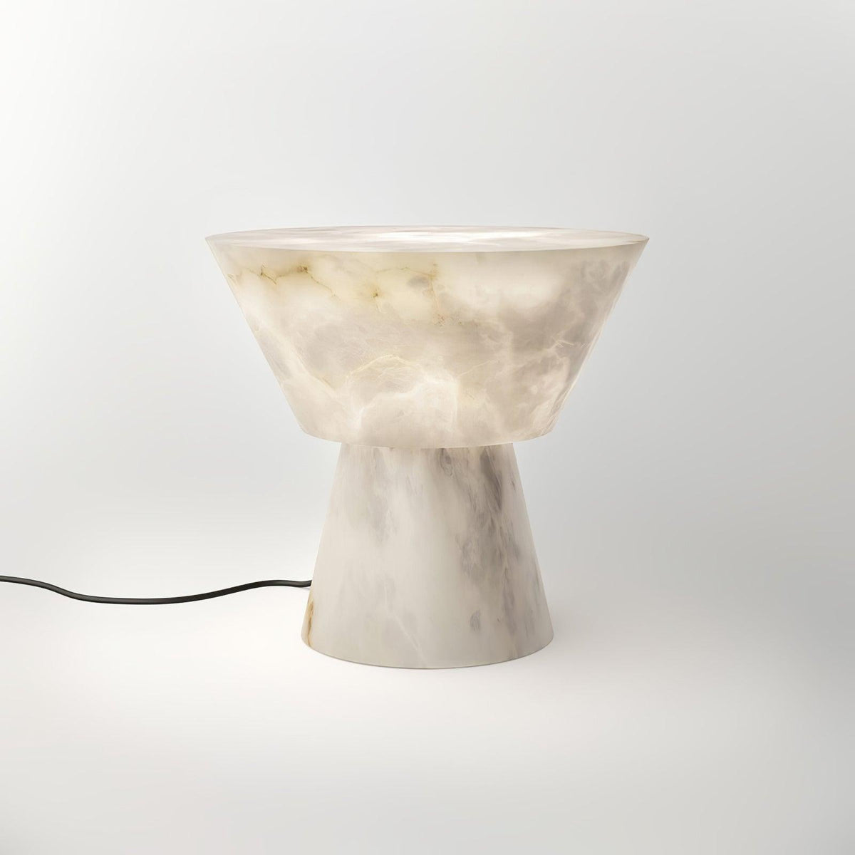 Ane Pedestal lampă de masă din alabastru