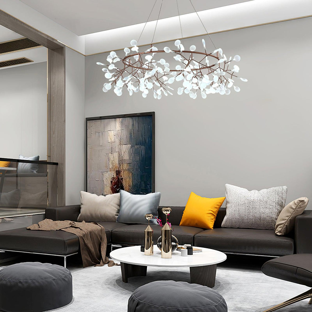 Dore candelabru Firefly ramură LED