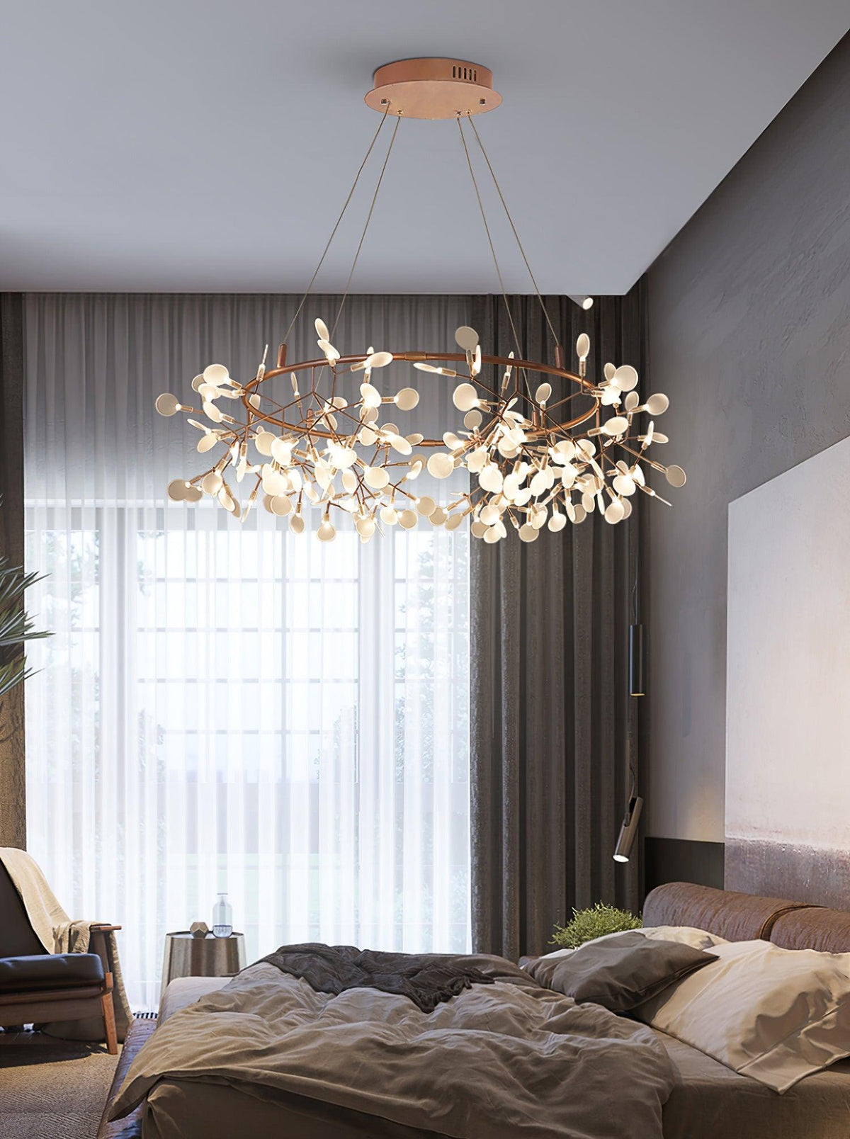 Dore candelabru Firefly ramură LED