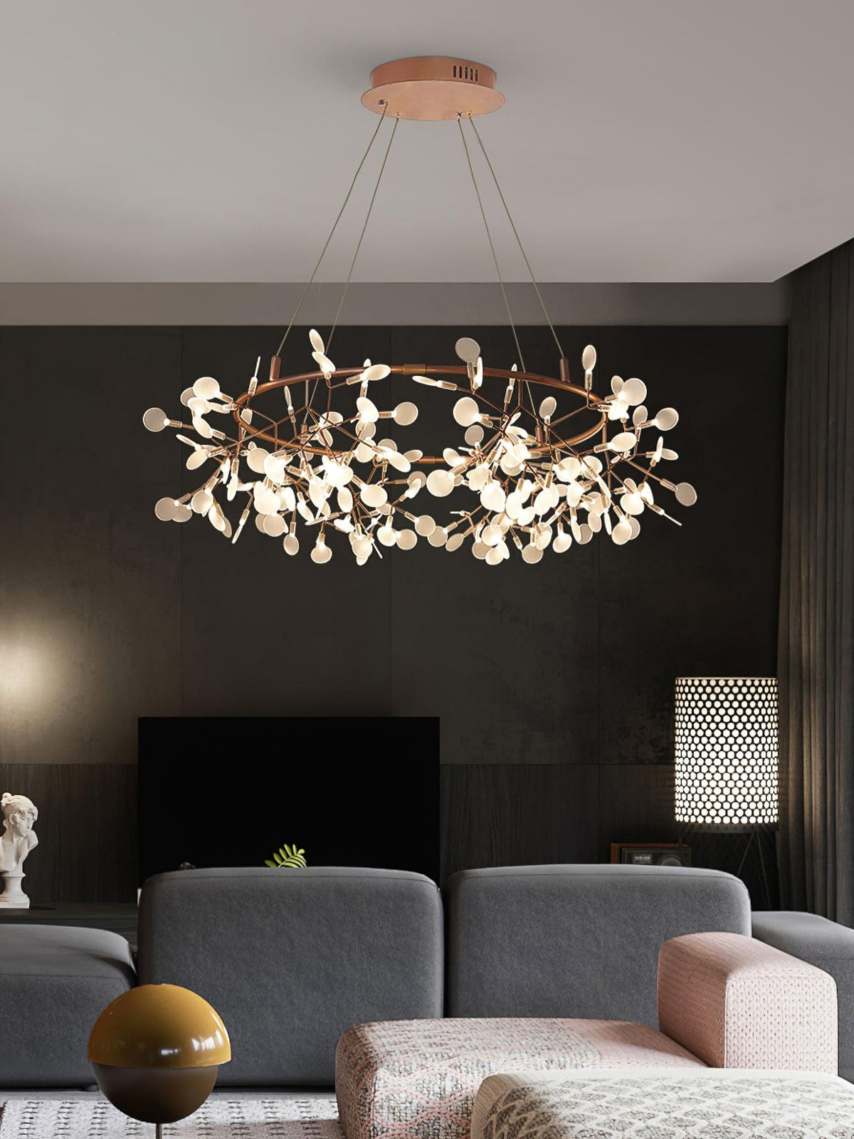 Dore candelabru Firefly ramură LED