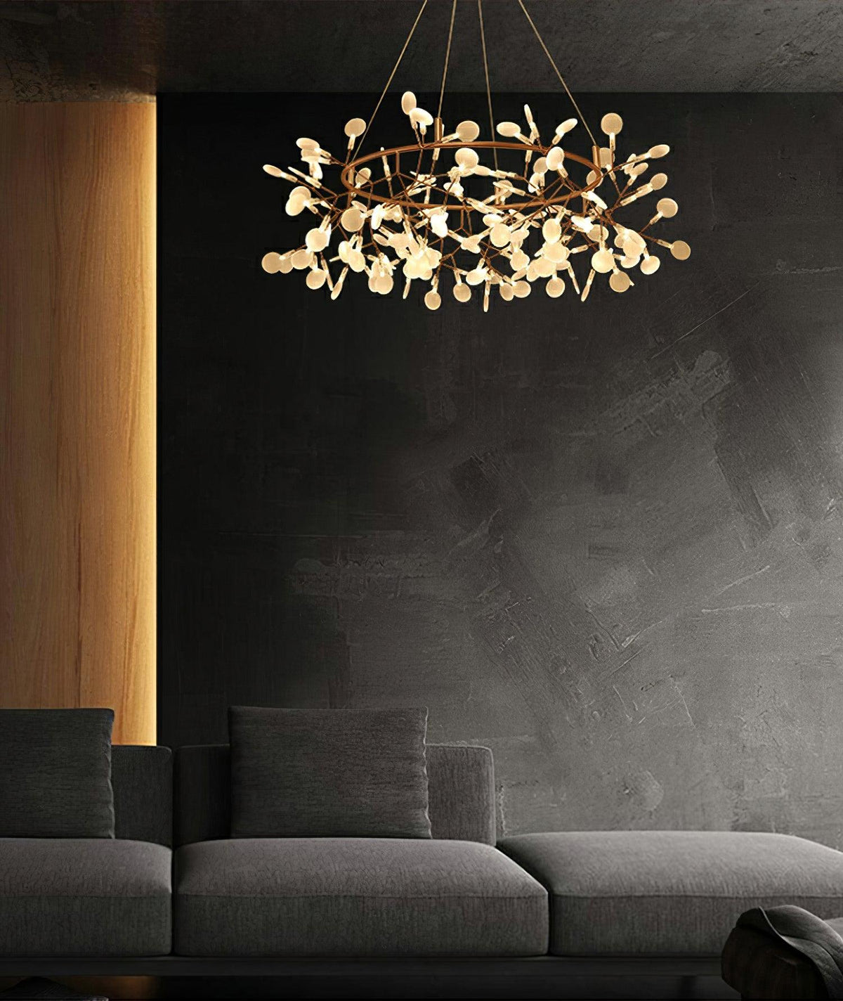 Dore candelabru Firefly ramură LED