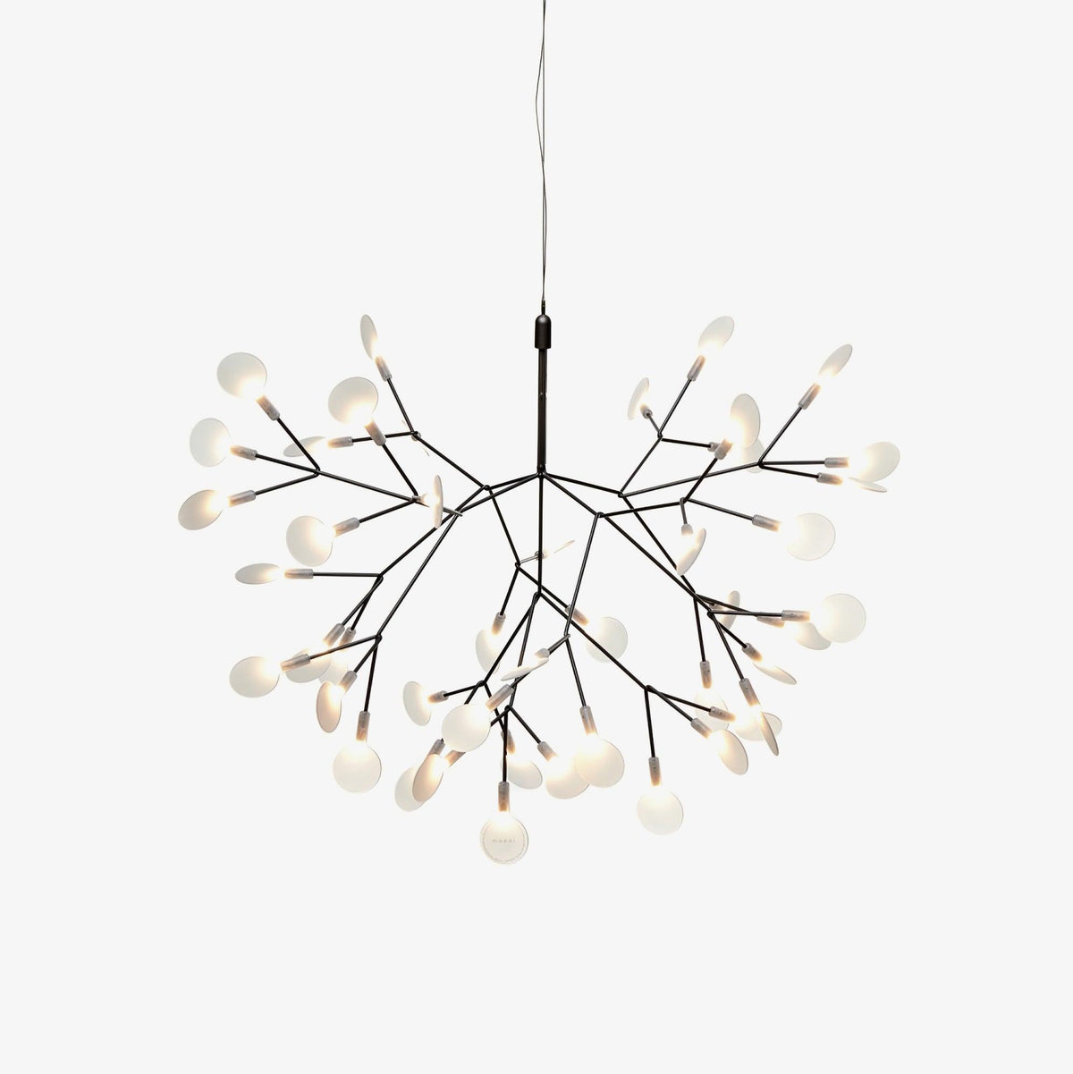 Candelabru negru Firefly LED
