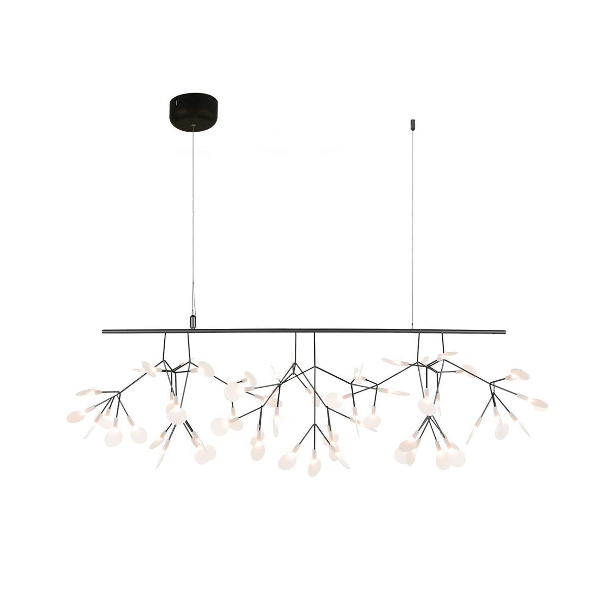 Candelabru negru Firefly LED