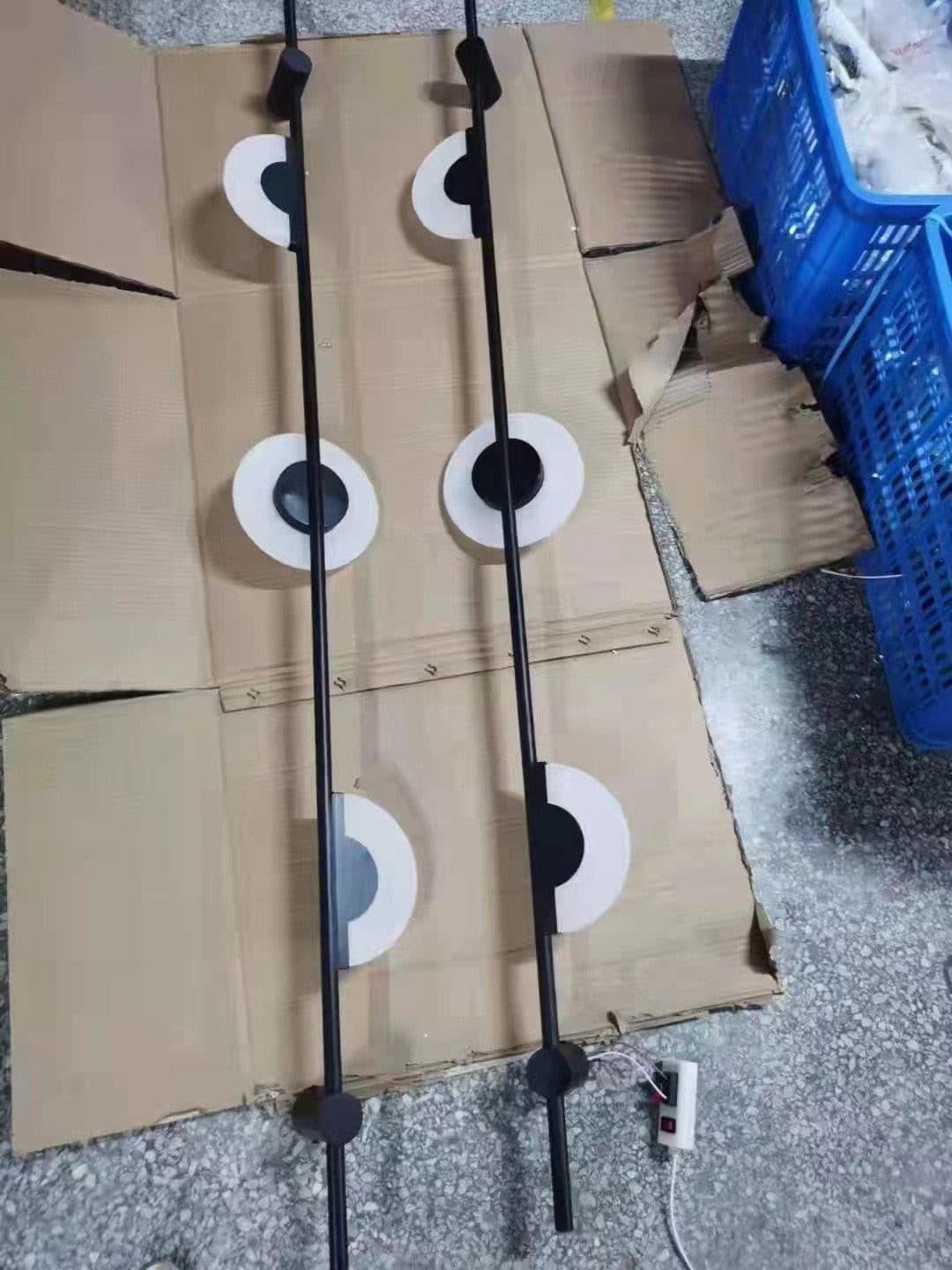 Slender aplică de perete din alabastru, modernă, minimalistă
