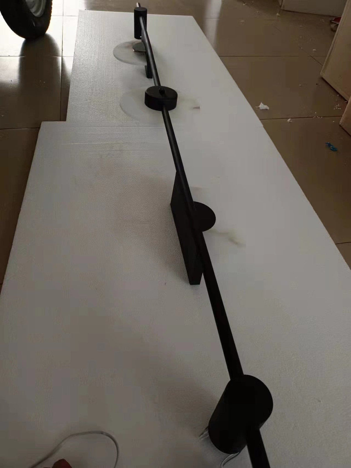 Slender aplică de perete din alabastru, modernă, minimalistă