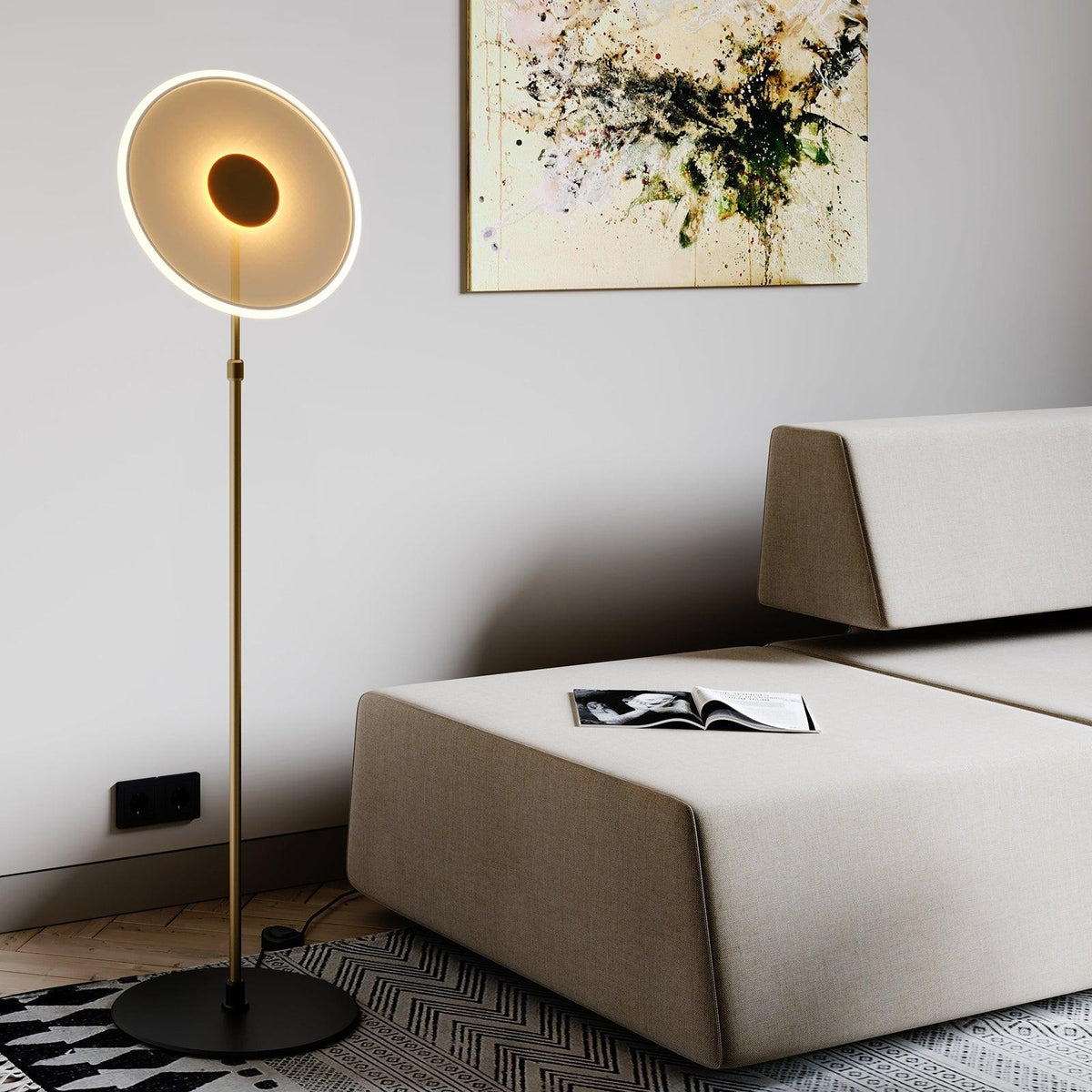Abir lampadar minimalist