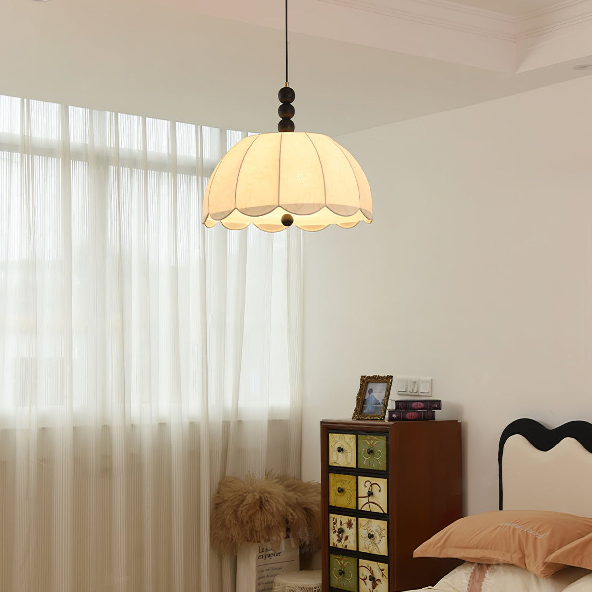 Nyd lampă suspendată din țesătură
