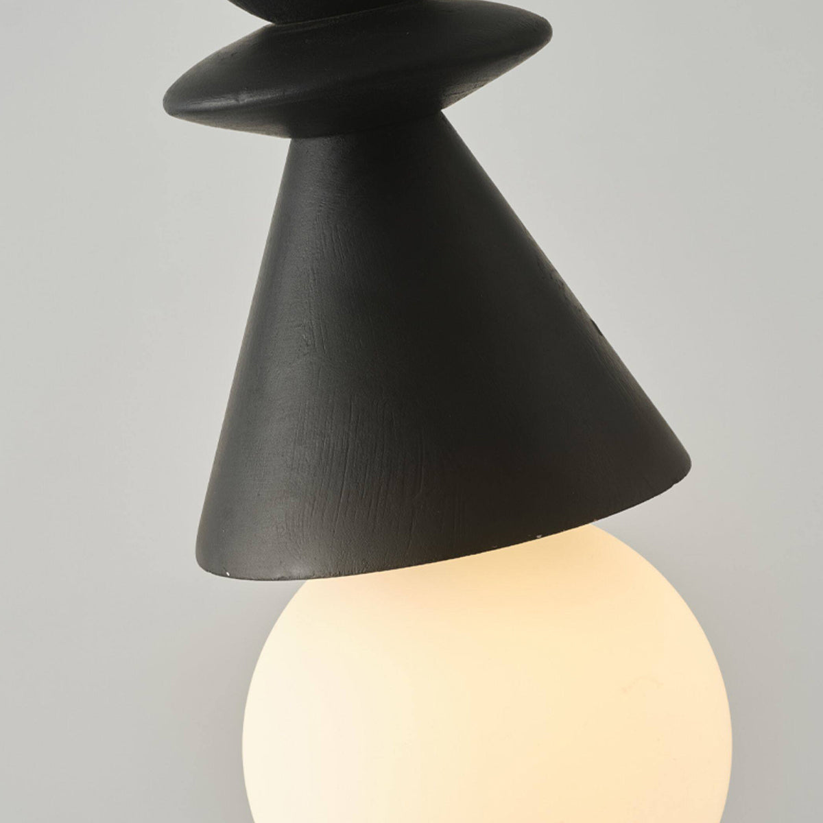 Alderelle lampă suspendată Stacked lemn Totem