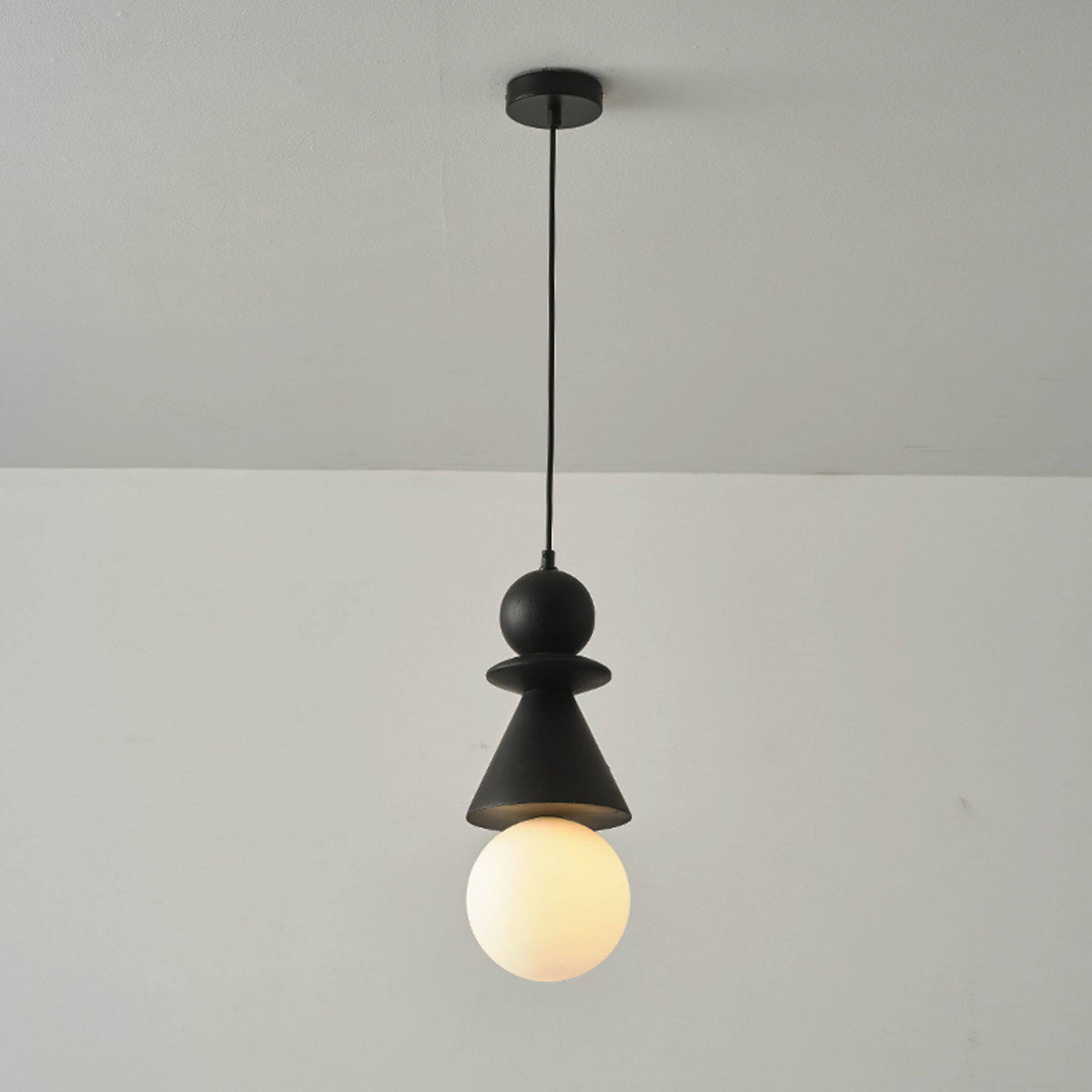 Alderelle lampă suspendată Stacked lemn Totem