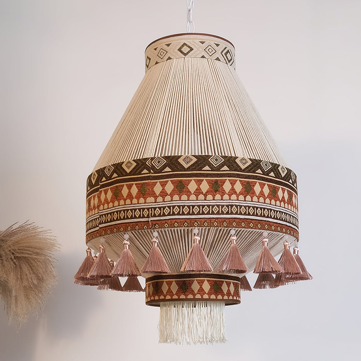 Calyce lampă suspendată Cozy din Textil