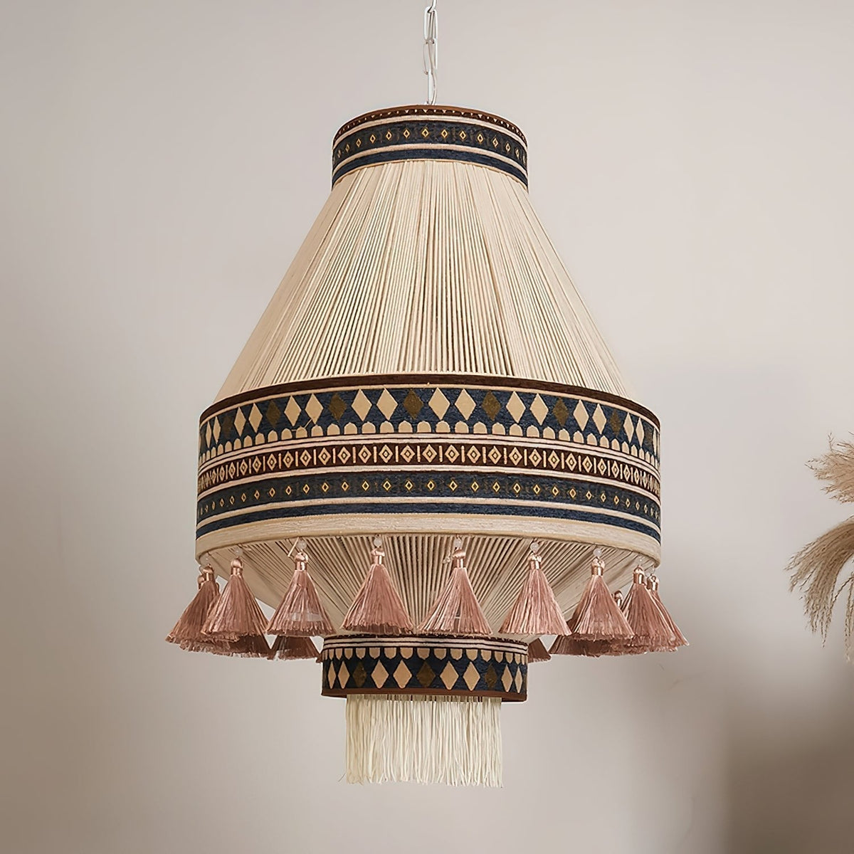 Calyce lampă suspendată Cozy din Textil