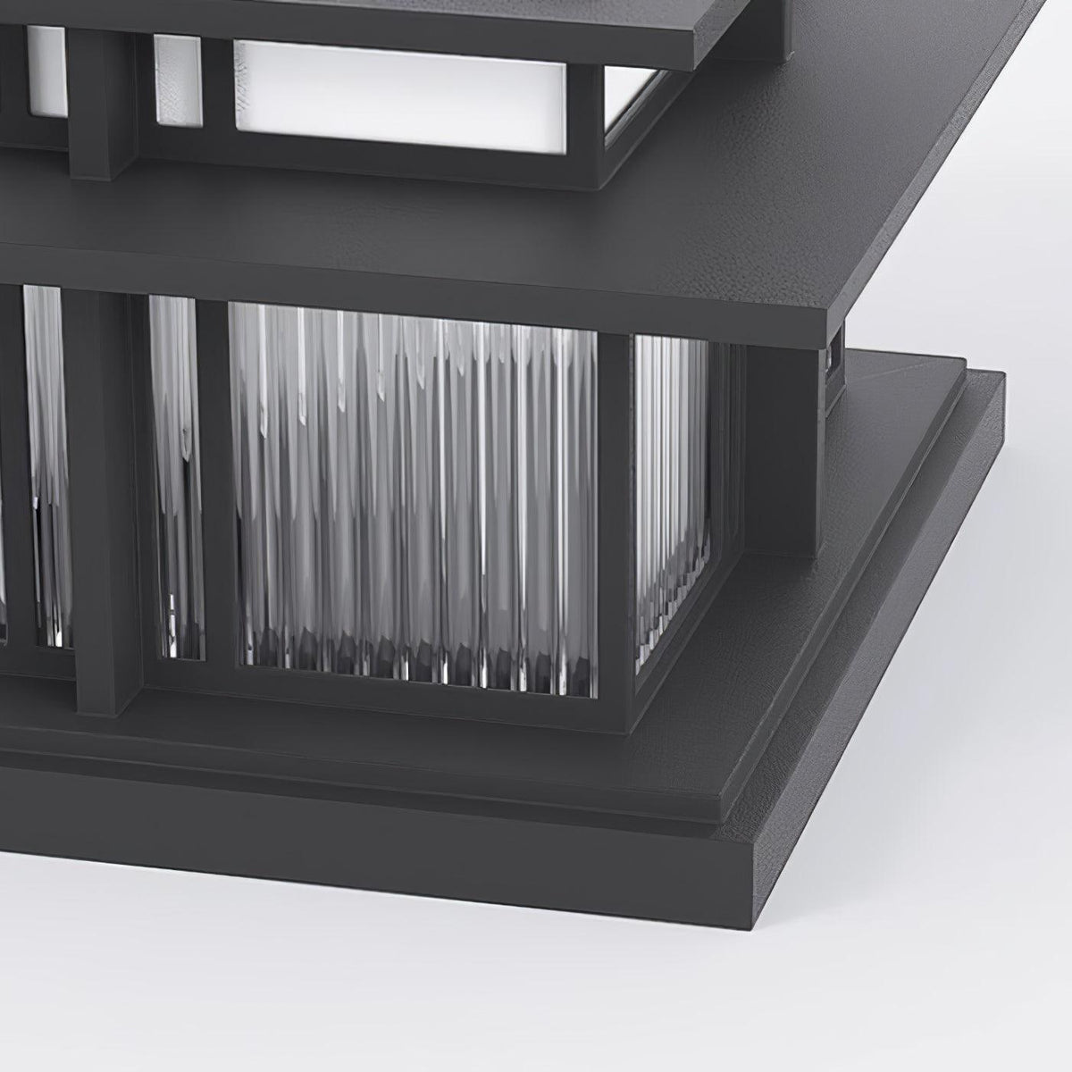 Ebon corp de iluminat pentru exterior, modern