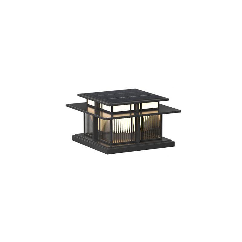 Milo Pillar Solar /cu conexiune electrică fixă lampă de perete pentru exterior