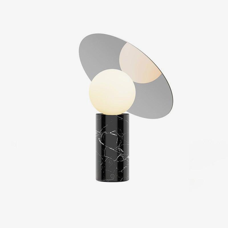 Dila lampă de masă minimalistă din marmură