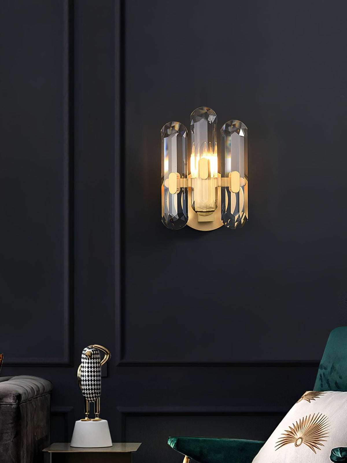 Gevon aplică de perete Postmodernă Lux cristal