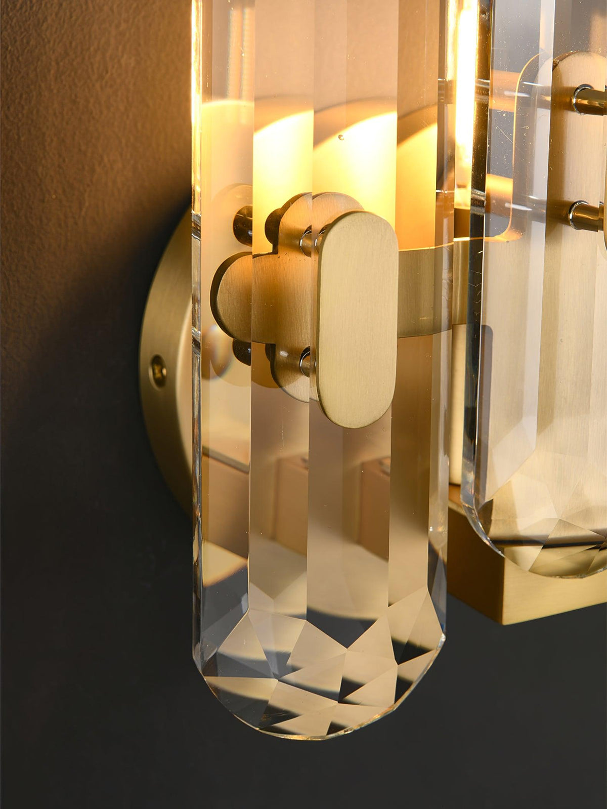 Gevon aplică de perete Postmodernă Lux cristal