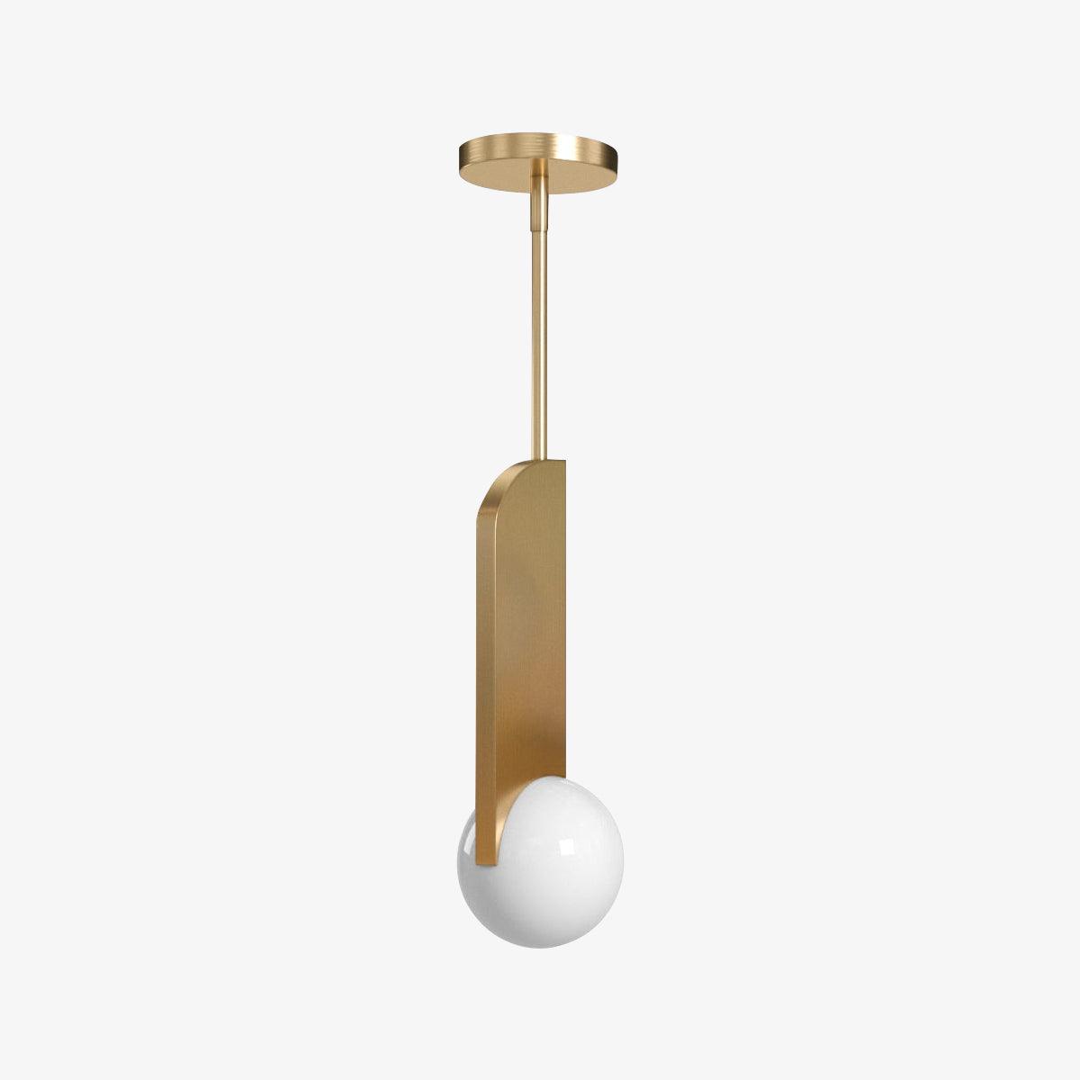 Eirelelia lampă suspendată din sticlă, elegantă
