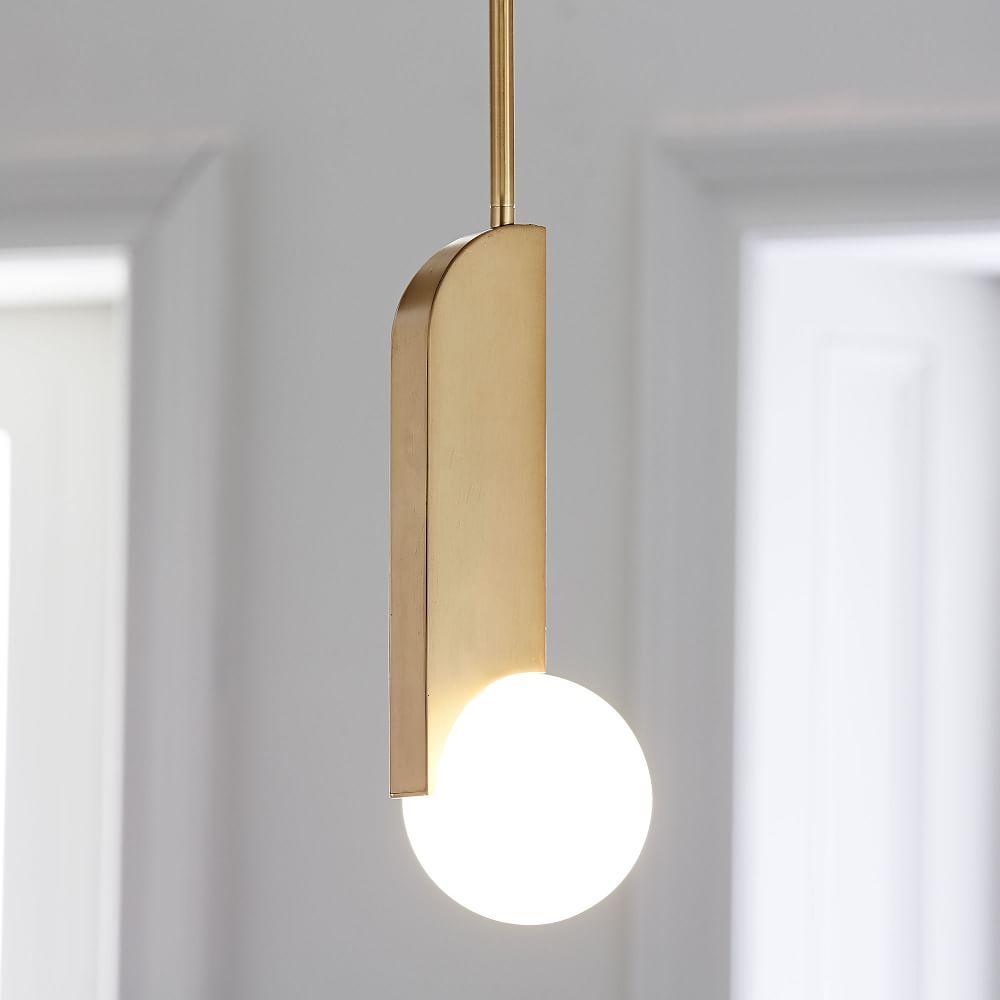 Eirelelia lampă suspendată din sticlă, elegantă
