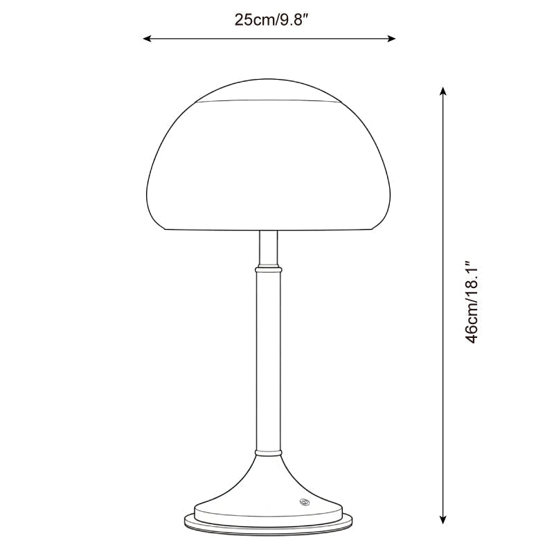 Ciriselle lampă de masă
