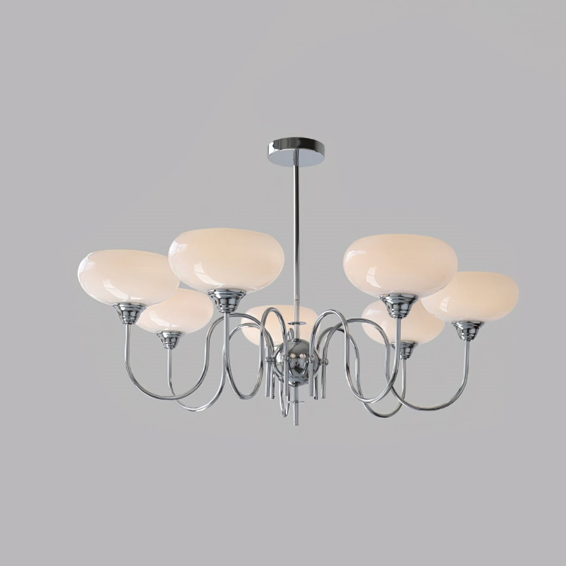 Arisha candelabru din metal și sticlă, vintage, LED, pentru living