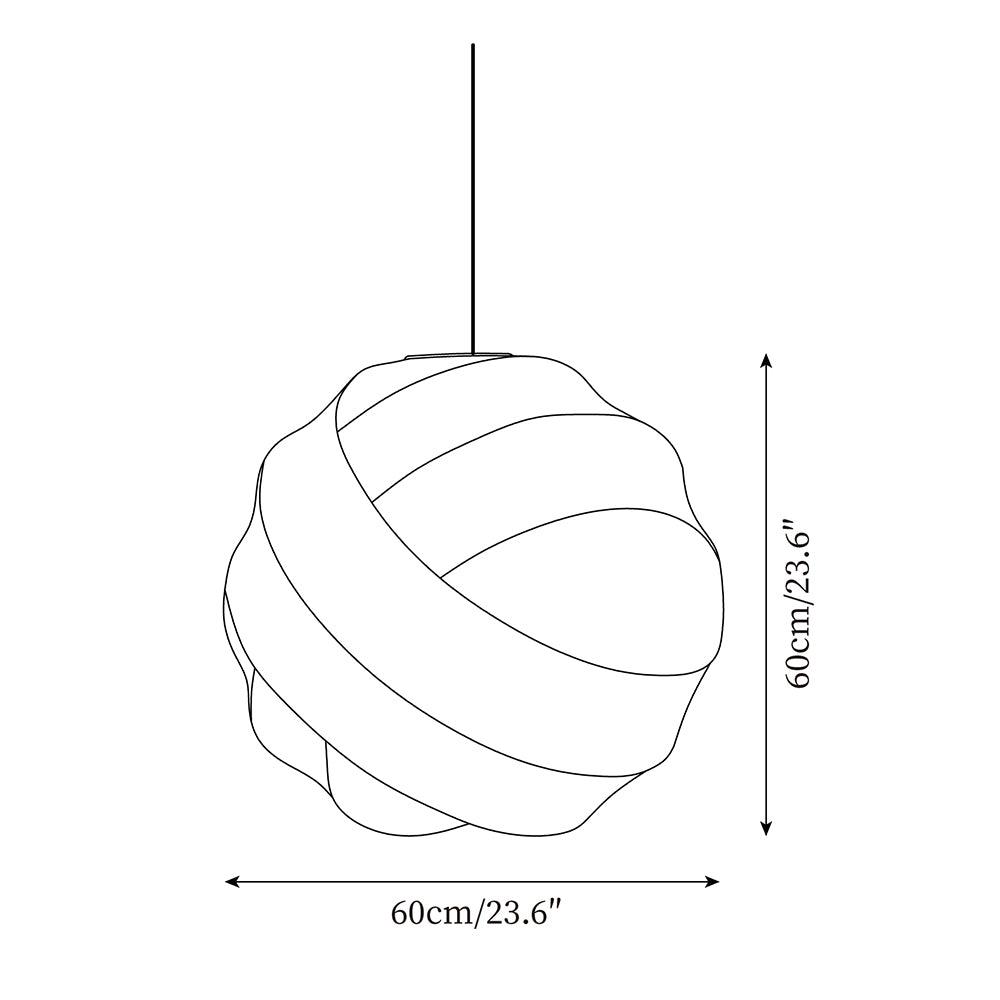 Belly lampă suspendată