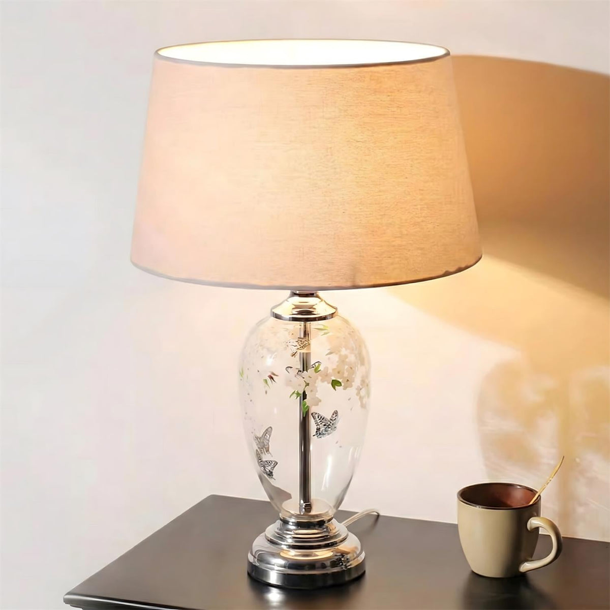 Terierira lampă de masă