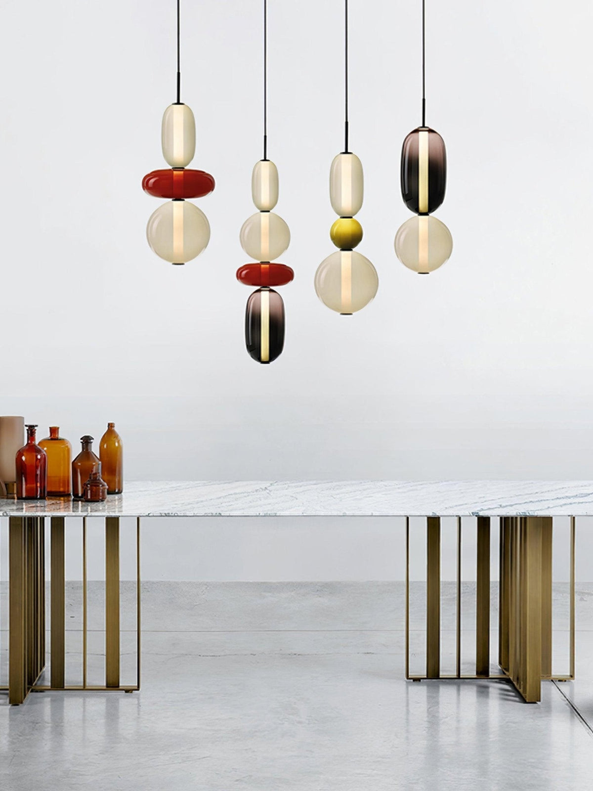 Eiriniella Candied lampă suspendată din sticlă