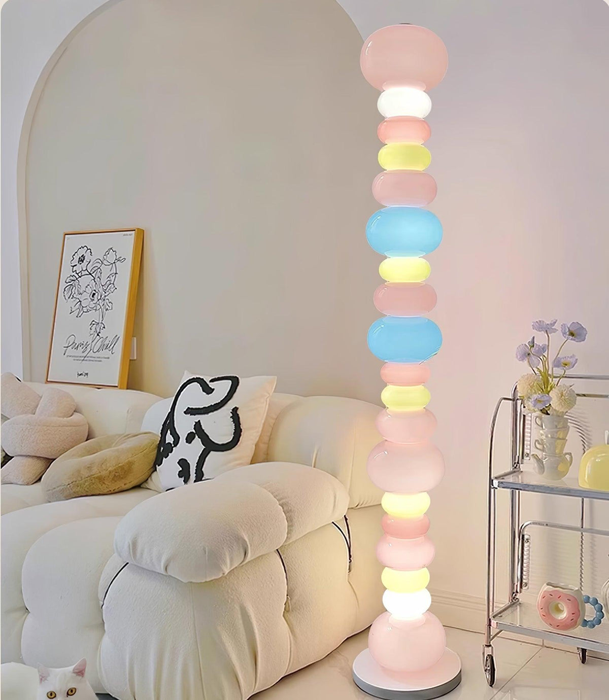 Avelare lampadar din marmură Artistic