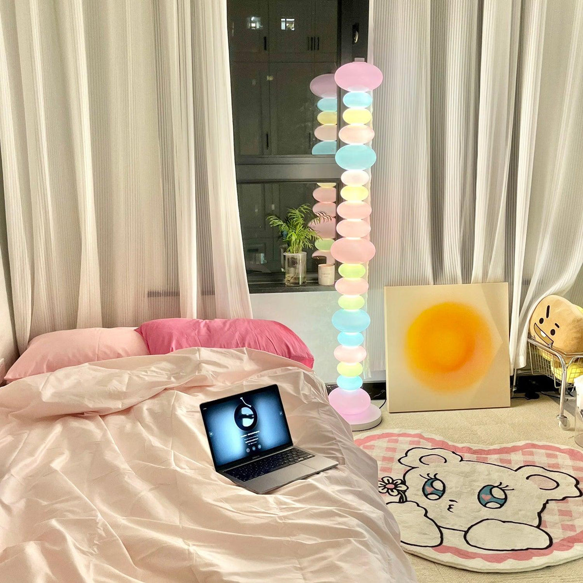 Avelare lampadar din marmură Artistic