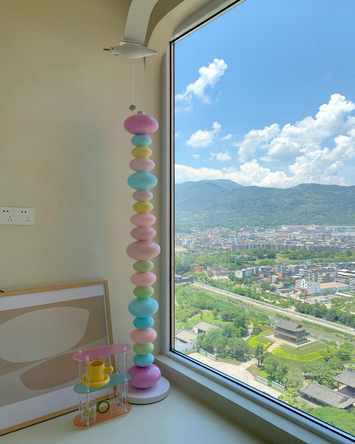 Avelare lampadar din marmură Artistic