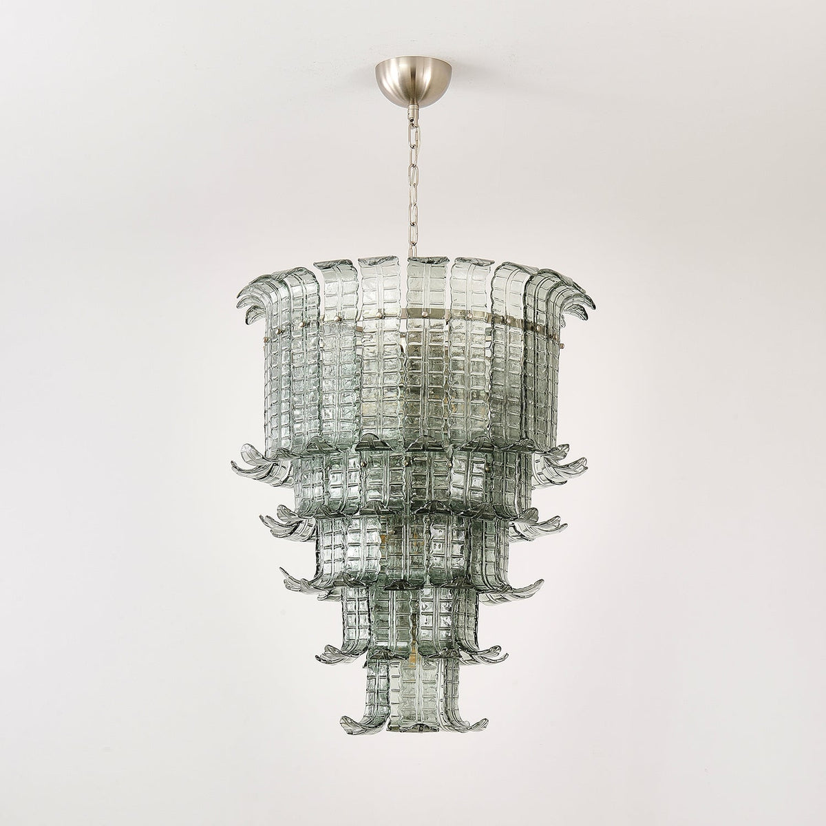 Yisk candelabru Cascade sticlă Murano În Trepte Vintage