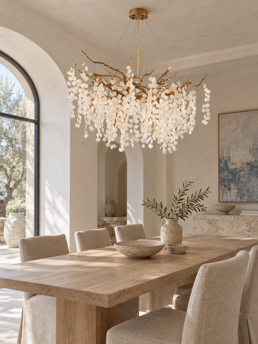 Greshmont candelabru ramură cascadă