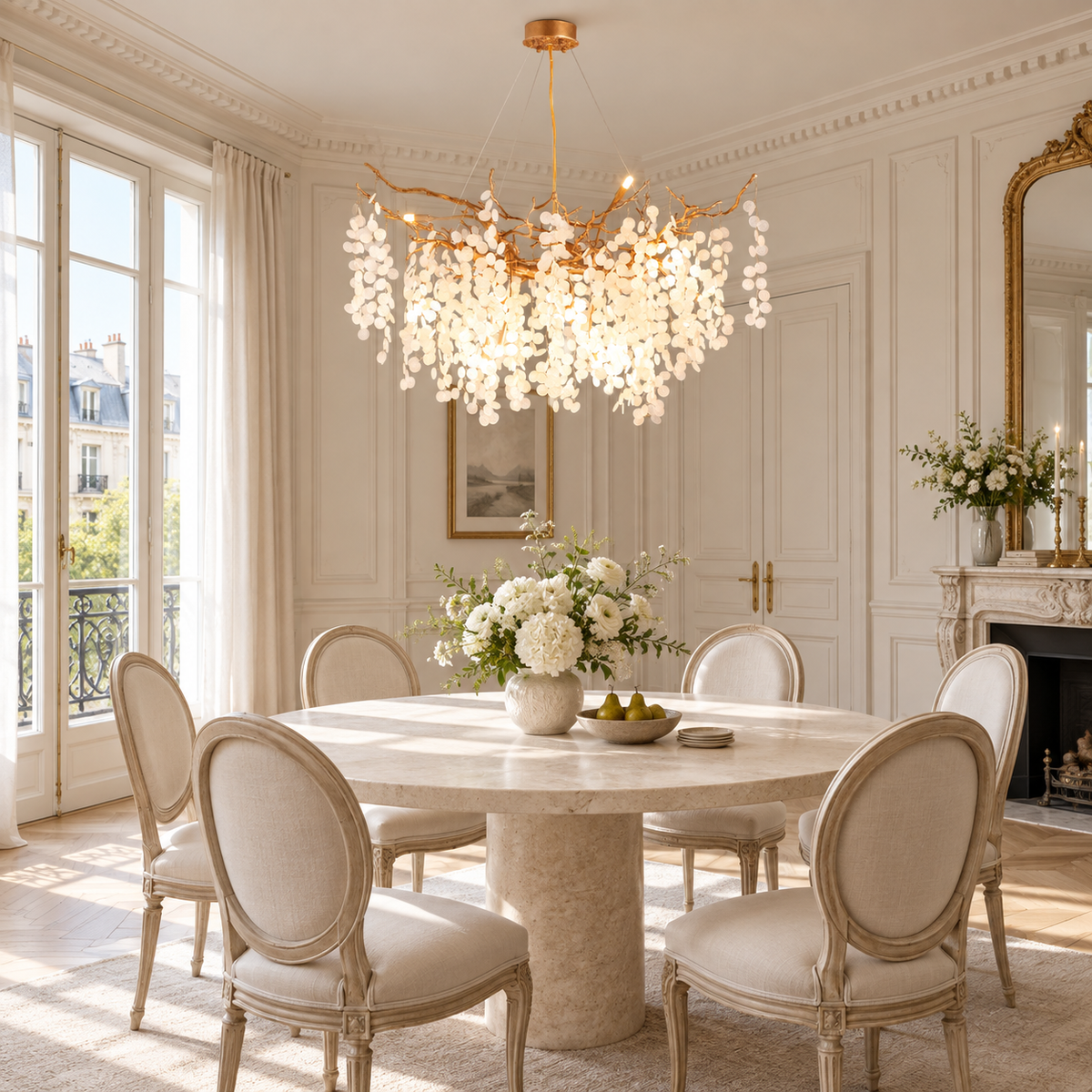 Greshmont candelabru ramură cascadă