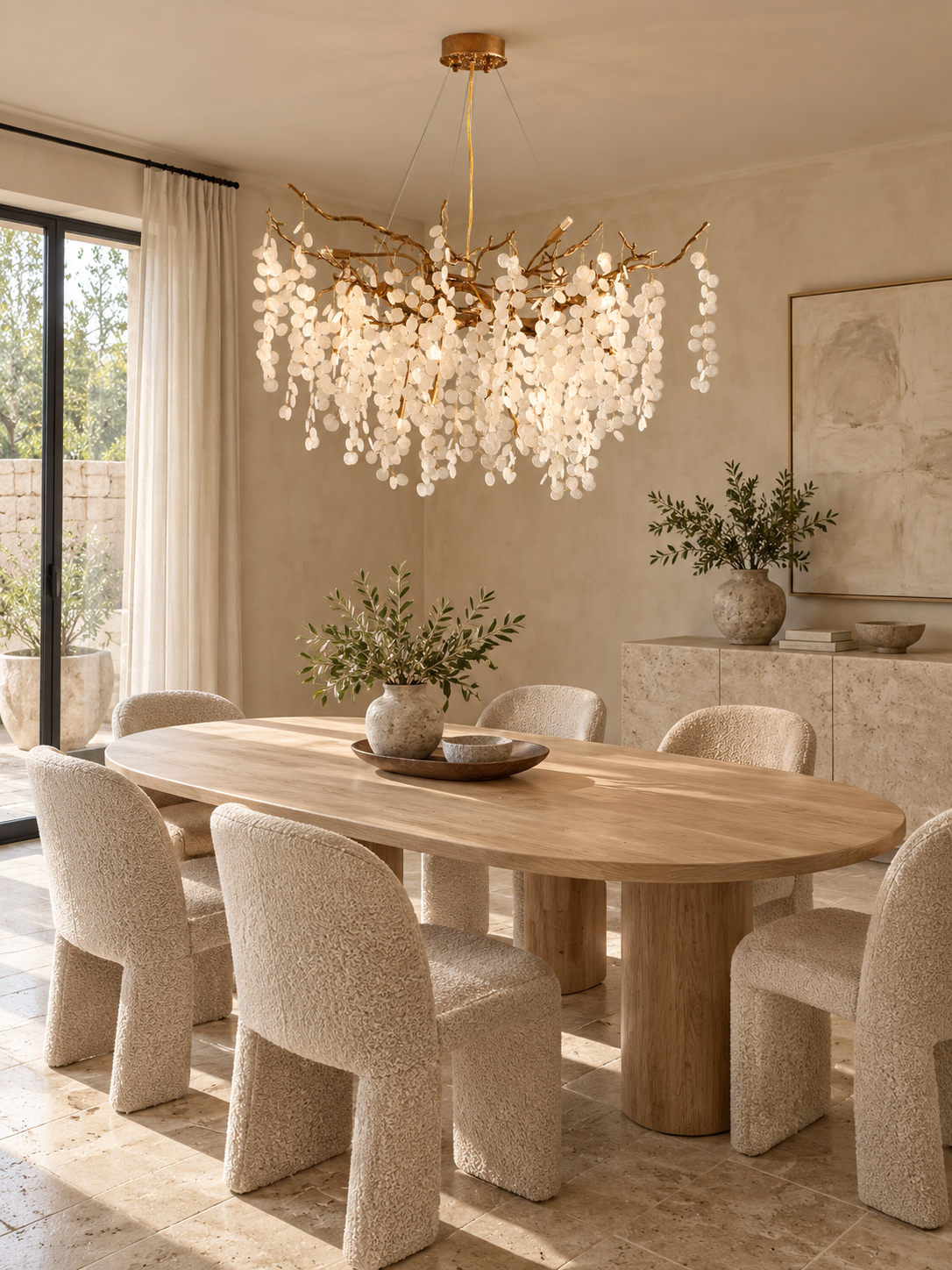 Greshmont candelabru ramură cascadă
