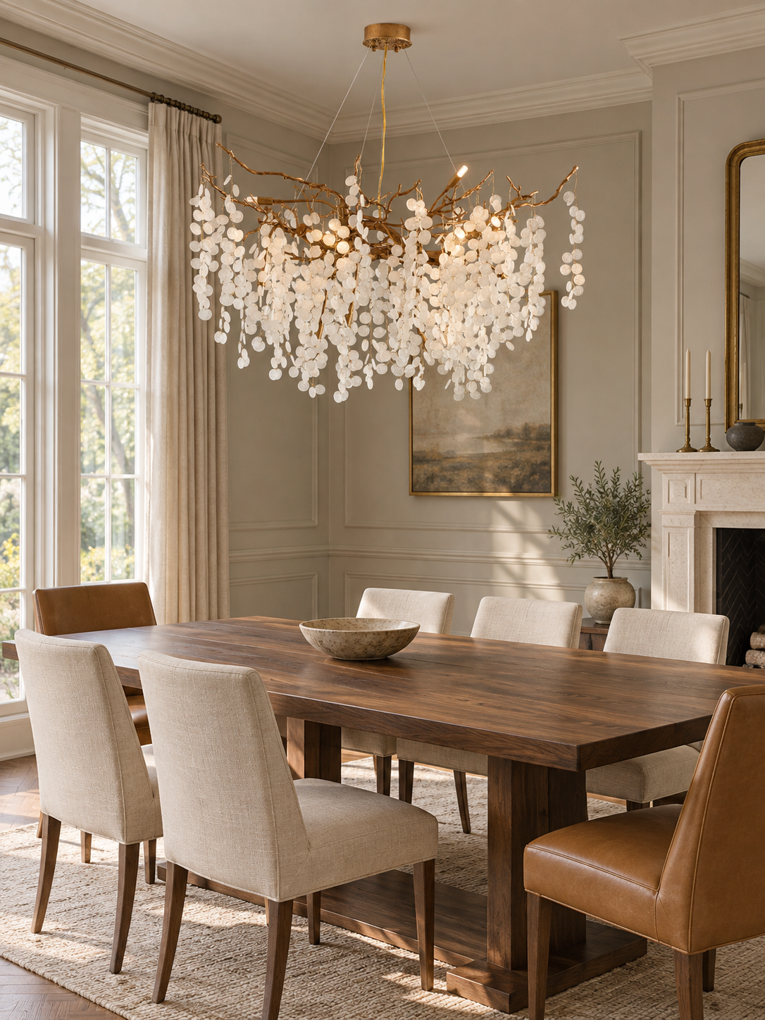 Greshmont candelabru ramură cascadă
