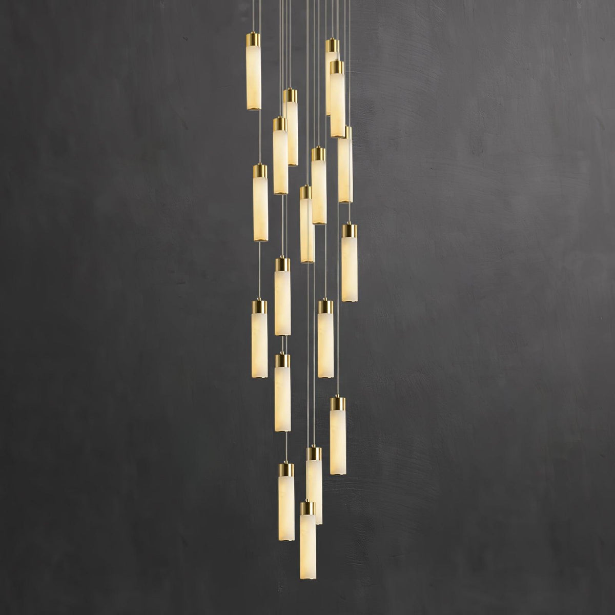 Aurelia modern alabastru candelabru Suspendat