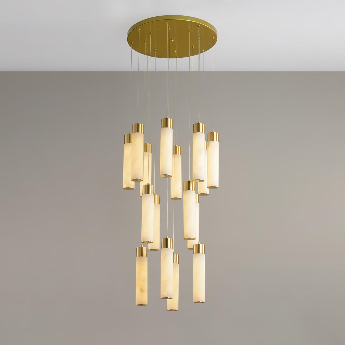 Aurelia modern alabastru candelabru Suspendat