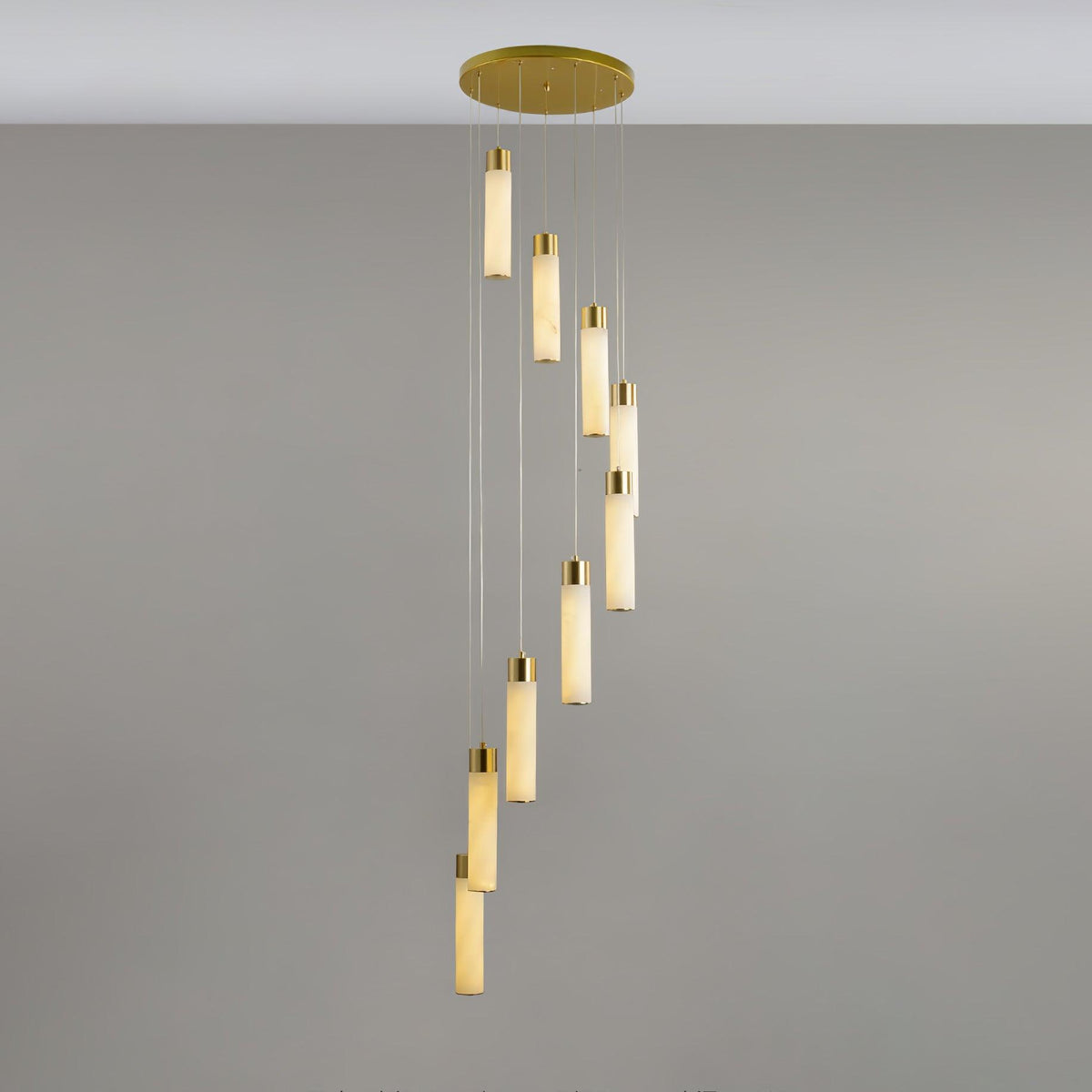 Aurelia modern alabastru candelabru Suspendat