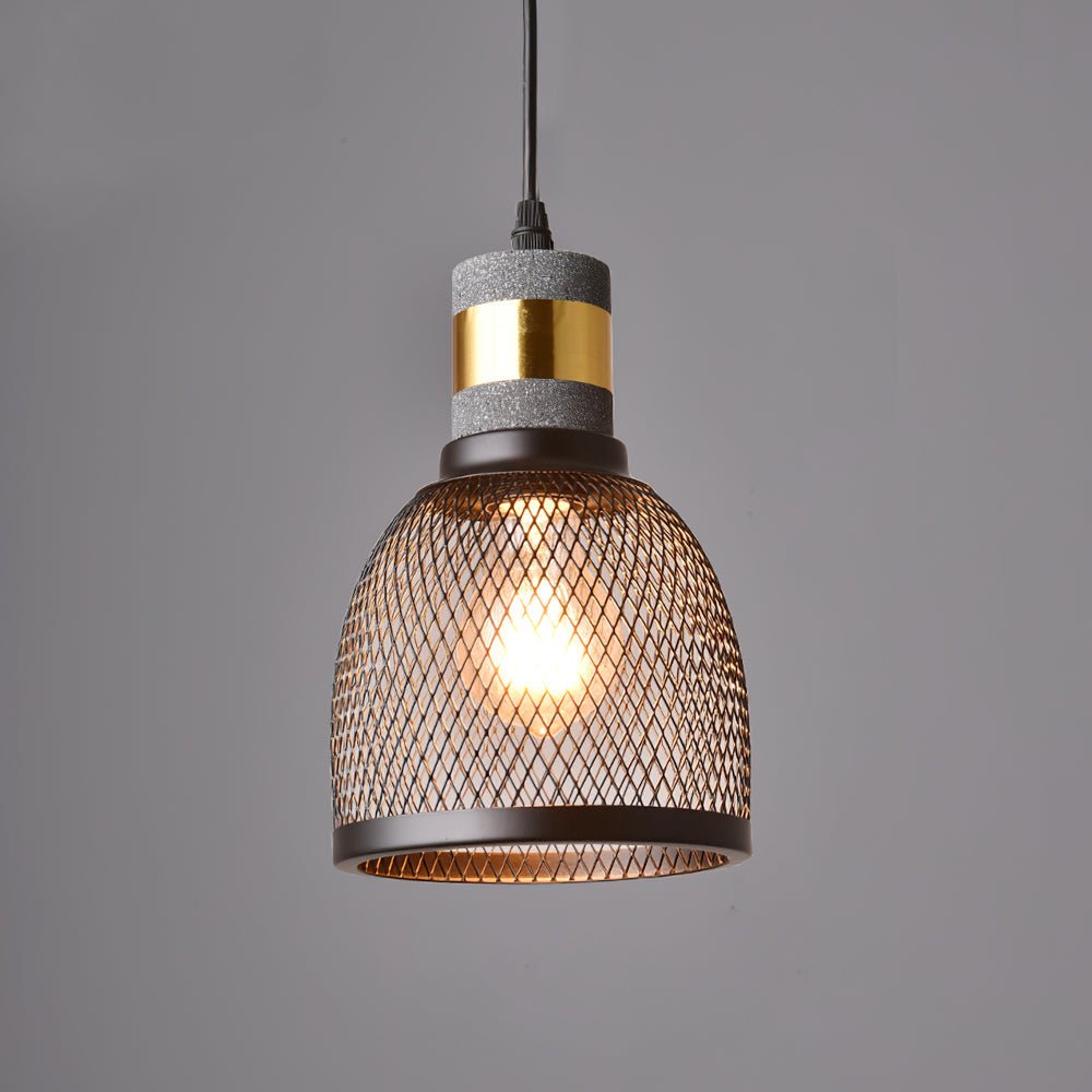 Lumeraine Cement Mesh lampă suspendată