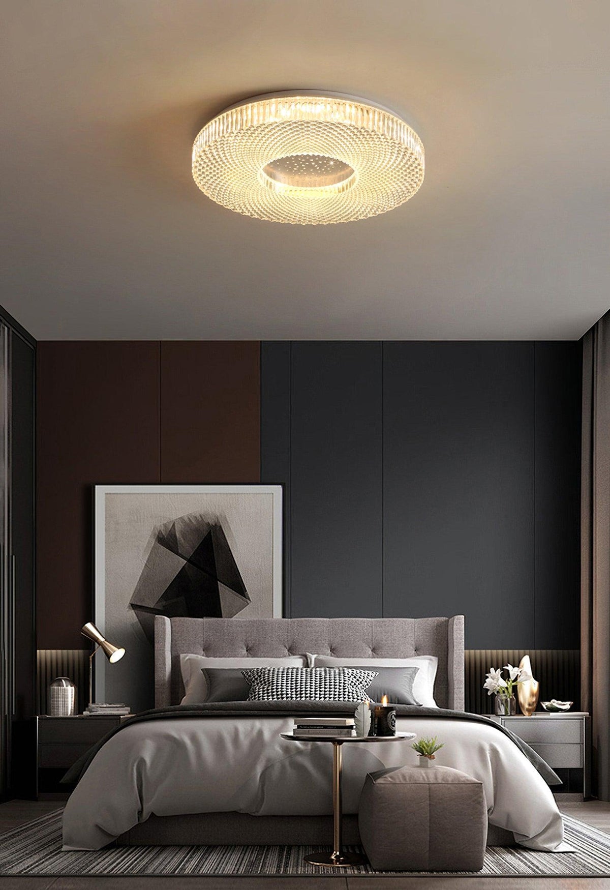 Lucalella plafonieră din acril, de lux, LED, pentru living